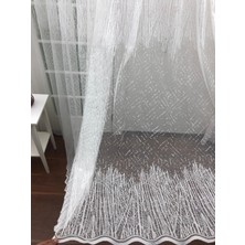 Esse Home Spor Desen Dantel Tül Perde 100 x 250 Normal Pile 1/2.5