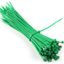 Gwest Yeşil Kablo Bağı Plastik Cırt Kelepçe 3.6X150Mm 100 Adet Yeşil 3.6X150 Mm