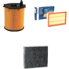 Bosch Ford Focus 2 1.6 Tdci 2005-2007 Hava + Yağ + Polen Sardes