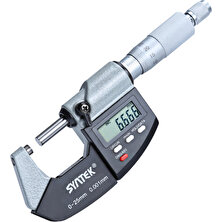 Syntek Dijital Mikrometre 0-25 mm 0.01 mm