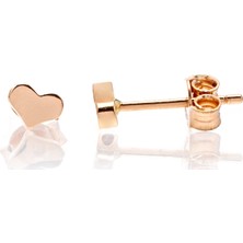 Milet Kuyumculuk Mini Kalp Küpe