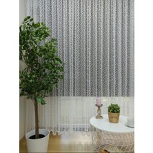 Esse Home Spor Desen Dantel Tül Perde 600 x 250 Seyrek Pile 1/2