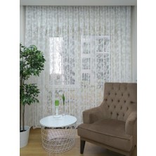 Esse Home Spor Desen Dantel Tül Perde 450 x 250 Seyrek Pile 1/2