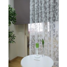 Esse Home Spor Desen Dantel Tül Perde 450 x 250 Seyrek Pile 1/2