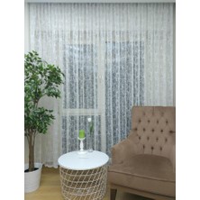 Esse Home Spor Desen Dantel Tül Perde 300 x 250 Seyrek Pile 1/2