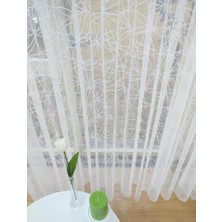 Esse Home Spor Desen Dantel Tül Perde 300 x 250 Seyrek Pile 1/2