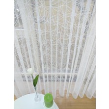 Esse Home Spor Desen Dantel Tül Perde 300 x 250 Seyrek Pile 1/2