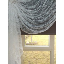 Esse Home Spor Desen Dantel Kruvaze Perde 600 x 250 Kravuze 1/4