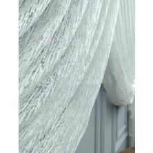 Esse Home Spor Desen Dantel Tül Ve Kruvaze Perde 500 x 260 Kravuze 1/4