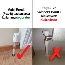 3Öz Plastik Radyatör Boru Gizleme Ayarlı Çiftli - Beyaz - Açb100