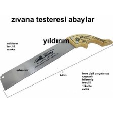 Abaylar Zıvana Testere Ahşap Kesme Hobi Testere İnce Diş Odun Kesme