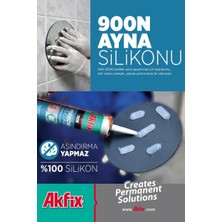 Akfix 900N Nötr Ayna Silikonu 280ml