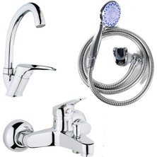 Arçe 3 Lü Mix Banyo Batarya Seti