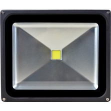 Schuar 20W Cob Led Projektör DrıverLı Kalın Kasa 6500K Beyaz
