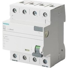 Siemens 5Sv3344-6 3*40 30Ma Kaçak Akım Rölesi
