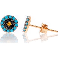 Milet Kuyumculuk Mini Nazar Küpe