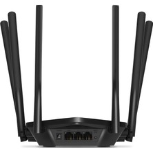 Mercusys MR50G, AC1900 Mbps, Gigabit Portları, Fiber Destekli, Access Point Modu, WPA3, Mobil Uygulama ile Kolay Kurulum, VPN Destekli, MU-MIMO ve Beamforming Özellikli,  Dual-Band Wi-Fi 5 Router