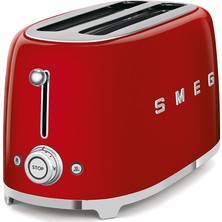 Smeg Kırmızı 2x2 Ekmek Kızartma TSF02RDEU