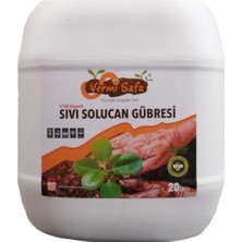 Vermisafa Organik Sıvı Solucan Gübresi 20lt