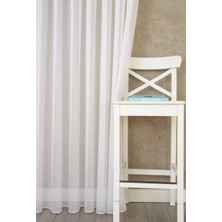Massarelli Etamin Tül Ekru 1-2,5 Orta Sık Pile 100 x 260 cm