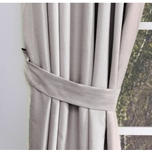 Massarelli Fon Perde Açık Gri 1-3 Sık Pile 60 x 260 cm