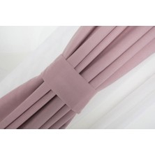 Massarelli Fon Perde Pudra Rengi Pilesiz 60 x 260 cm