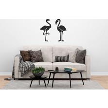 UNT Flamingolar Ahşap Dekoratif Tablo UNT-003