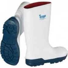 Techno Boots S4 Çelik Burun Çizme Techno 45 Beyaz