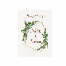 Artas Kişiye Özel Kına Düğün Söz Nişan Organizasyon Karşılama Panosu
