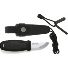 Morakniv Eldris Siyah Bıçak + Ateş Başlatıcı Bulunan Kit