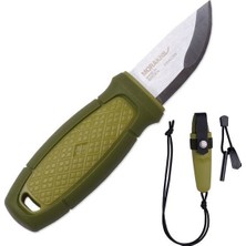 Morakniv Eldris Yeşil Bıçak + Ateş Başlatıcı Bulunan Kit