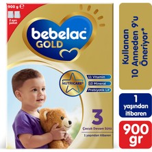 Bebelac Gold 3 Çocuk Devam Sütü 900 gr 1 Yaşından İtibaren