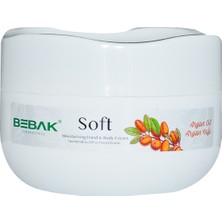 Bebak Argan Yağı Soft Nemlendirici Bakım Kremi Kavanoz 300 ml