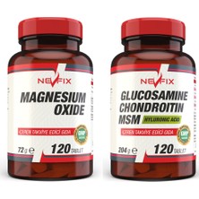 Nevfix Magnezyum 120 Tablet Glucosamine Chondroitin Msm 120 Tablet