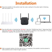 Xiaomi WiFi Amplifikatör - Siyah (Yurt Dışından)