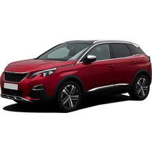 S-Dizayn Peugeot 3008 Krom Cam Çıtası 8 Prç. 2016 Üzeri