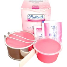 Platonik Pudralı Ilık Sir Ağda Plastik Set  160 Ml.