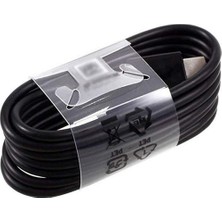 Capın Samsung Type-C Hızlı Şarj Aleti Seti Siyah Type-C Hızlı Şarj Kablosu 1 mt + 5W Güç Adaptörü S8 S8 PLUS S9 S9 PLUS NOTE 8 9 A20 A30 A50 A70 M20