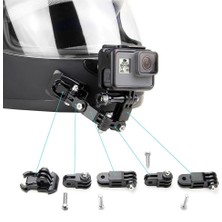 Knmaster Tüm Aksiyon Kameralara Uyumlu Ayarlanabilir J Hook Uzun Model