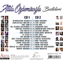 Arda Müzik Attila Özdemiroğlu Besteleri - CD