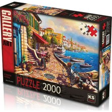 Ks Games A Seaside Holiday 2000 Parça Puzzle 22511