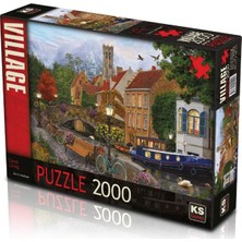 Ks Games Canal Living 2000 Parça Puzzle 22509