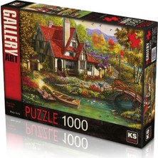 Ks Games Riverside Cottage 1000 Parça Puzzle 20569