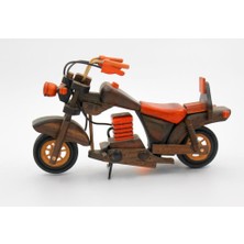 Hedies Ahşap Motosiklet 10 Inch Lik