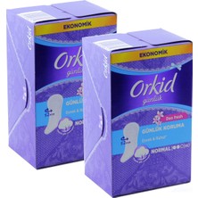 Orkid Hijyenik Ped Günlük Ped Normal 40'lı Deo Fresh x 2 Adet