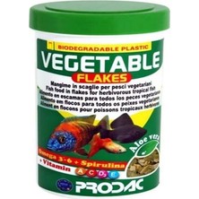 Prodac Vegetable Flakes 100 ml Balık Yemi