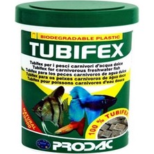 Prodac Tubifex 100 ml Kurutulmuş Kurt