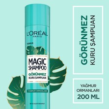 L'Oréal Paris Magic Shampoo Görünmez Kuru Şampuan 200ml -Yağmur Ormanları