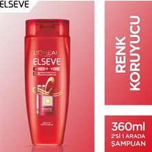 L'Oréal Paris Elseve Colorvive Renk Koruyucu Bakım Şampuanı 2'si 1 Arada 360 ml