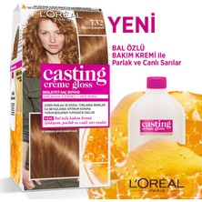 L'Oréal Paris Casting Crème Gloss Saç Boyası - 732 Krem Karamel